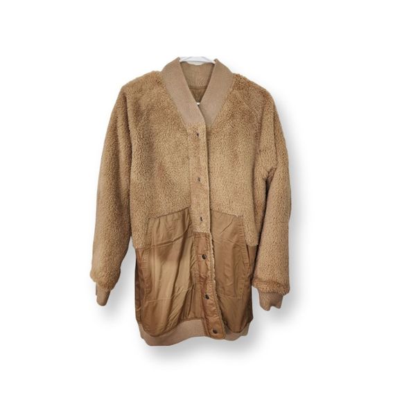 Woolrich NWT Reversible Sherpa Monkey Jacket Coat Large - Picture 6 of 12